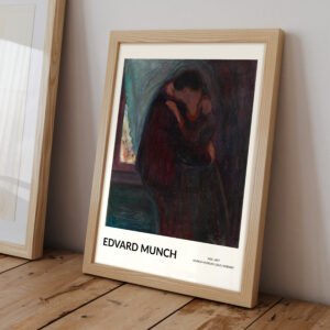 The Kiss by Edvard Munch - Image 2
