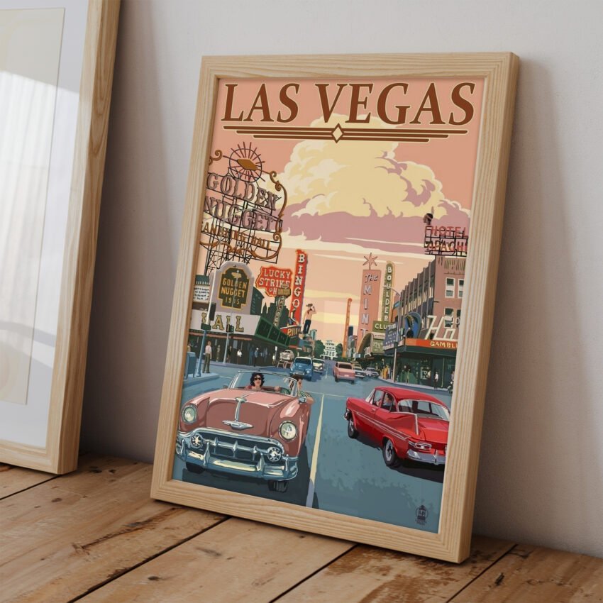 Las Vegas Travel Poster - Image 4