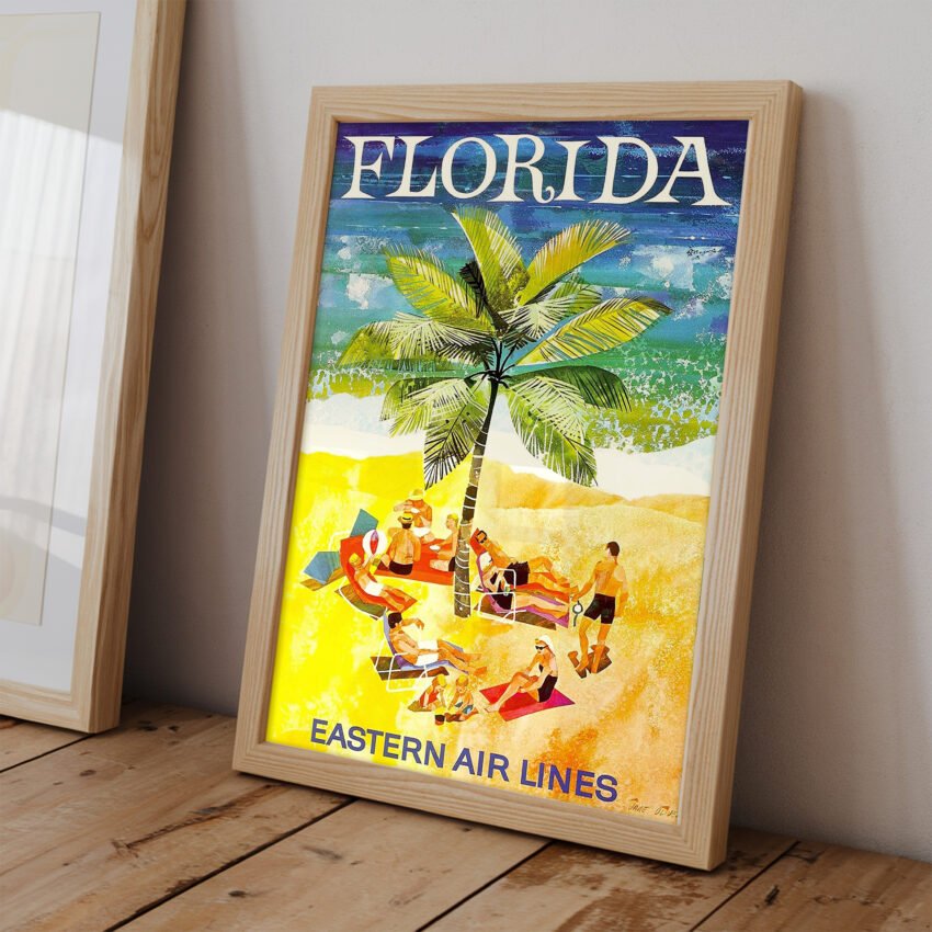 Florida Beach Travel Poster - Image 2