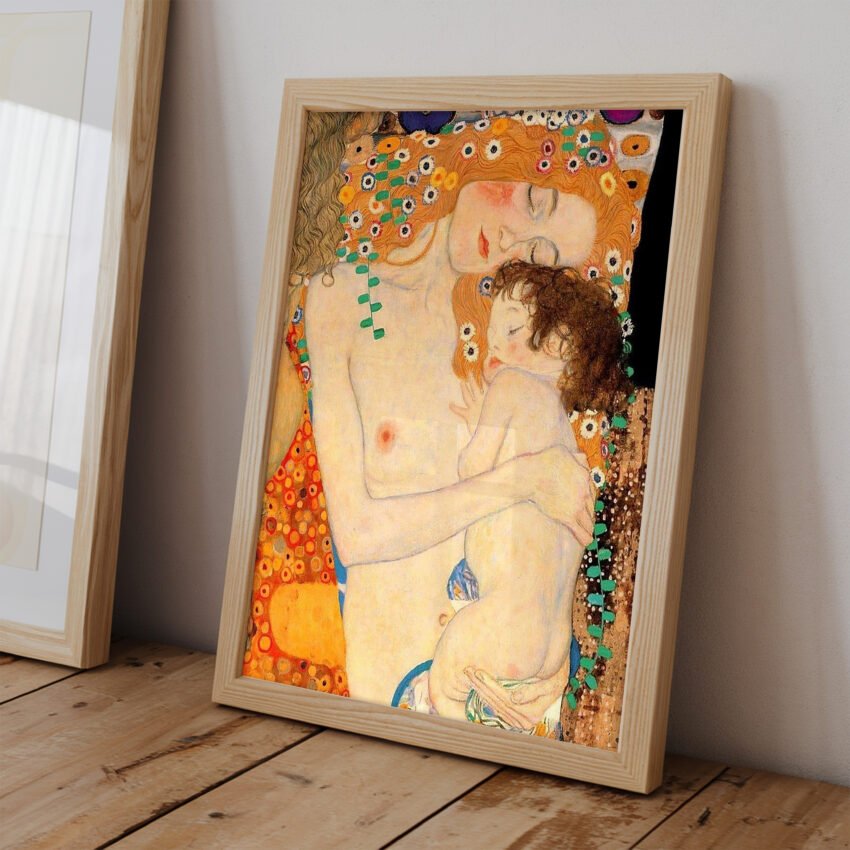 Mother and Child by Gustav Klimt - Image 2
