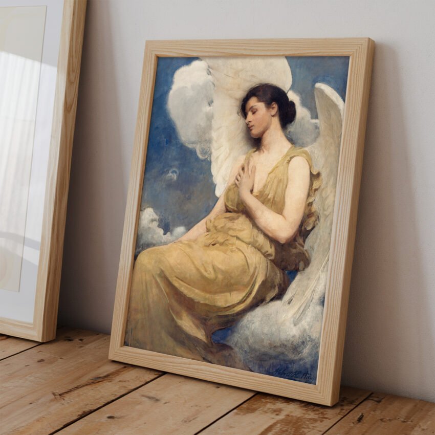 Winged Figure by Abbott Handerson Thayer - Image 3