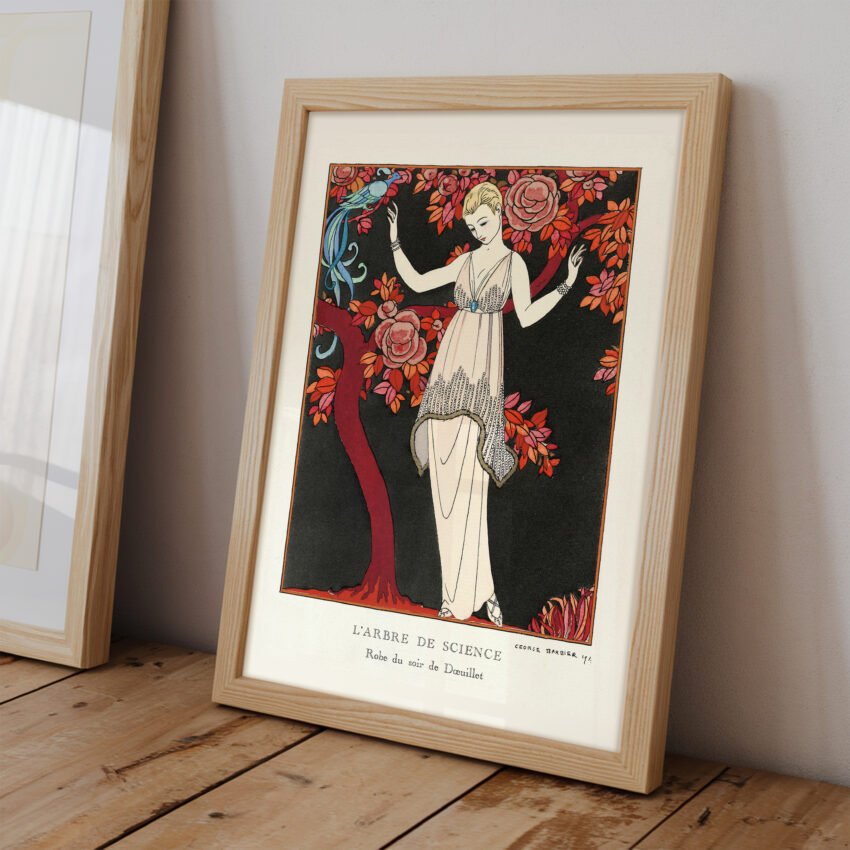 Robe du soir de Doeuillet by George Barbier - Image 3