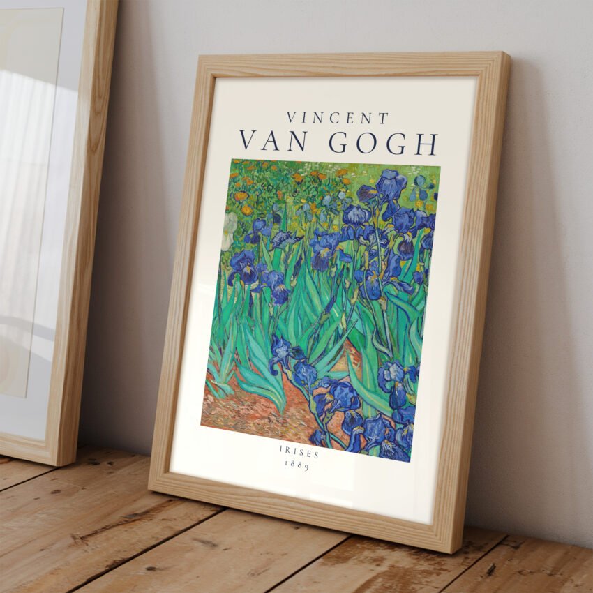 Irises by Vincent van Gogh - Image 3