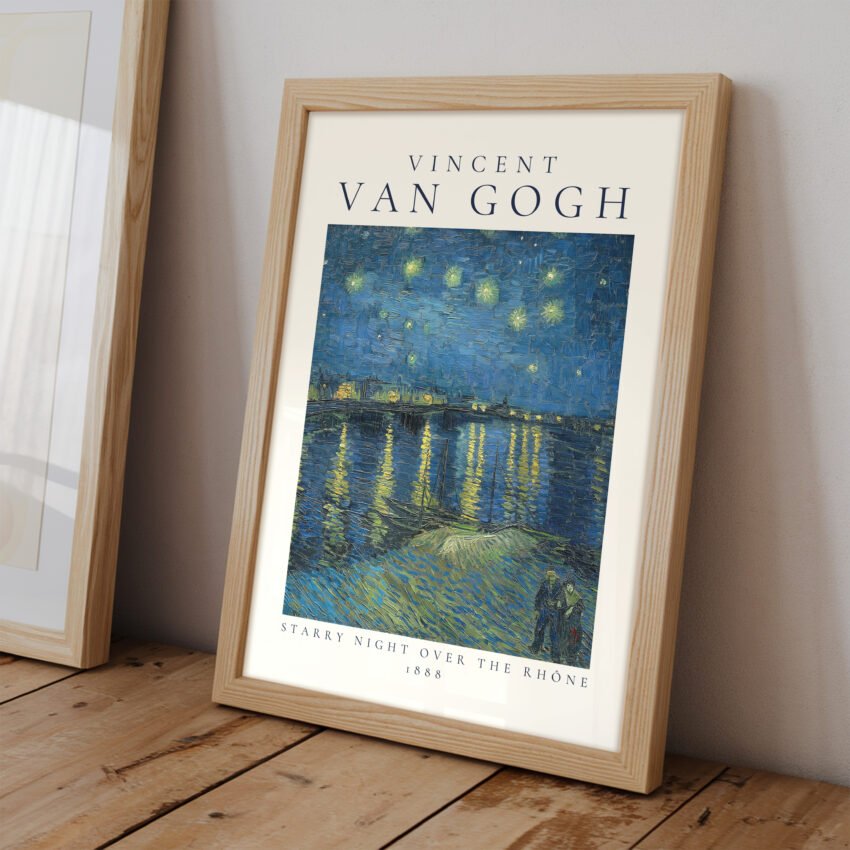 Starry Night Over the Rhone by Vincent van Gogh - Image 3
