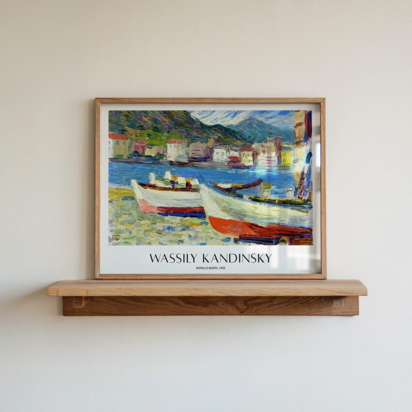 Rapallo Boats by Wassily Kandinsky - Image 4