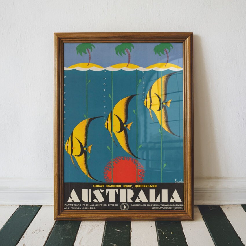 Australia Travel Poster - Image 4
