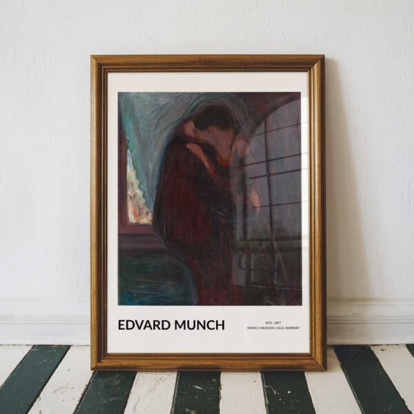 The Kiss by Edvard Munch