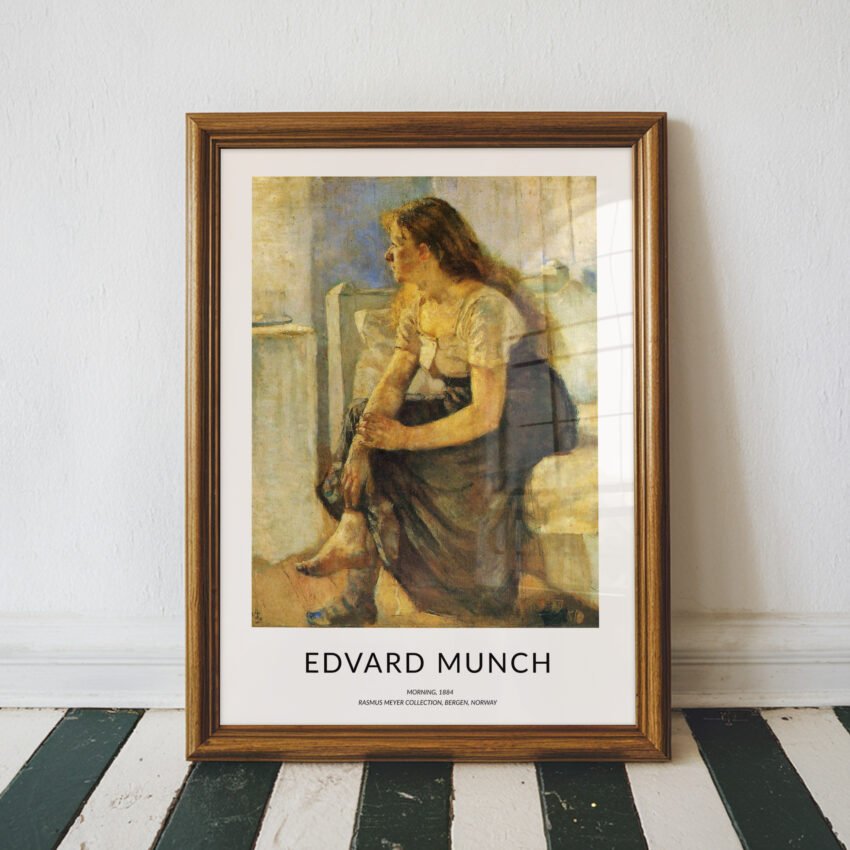 Morning by Edvard Munch - Image 4
