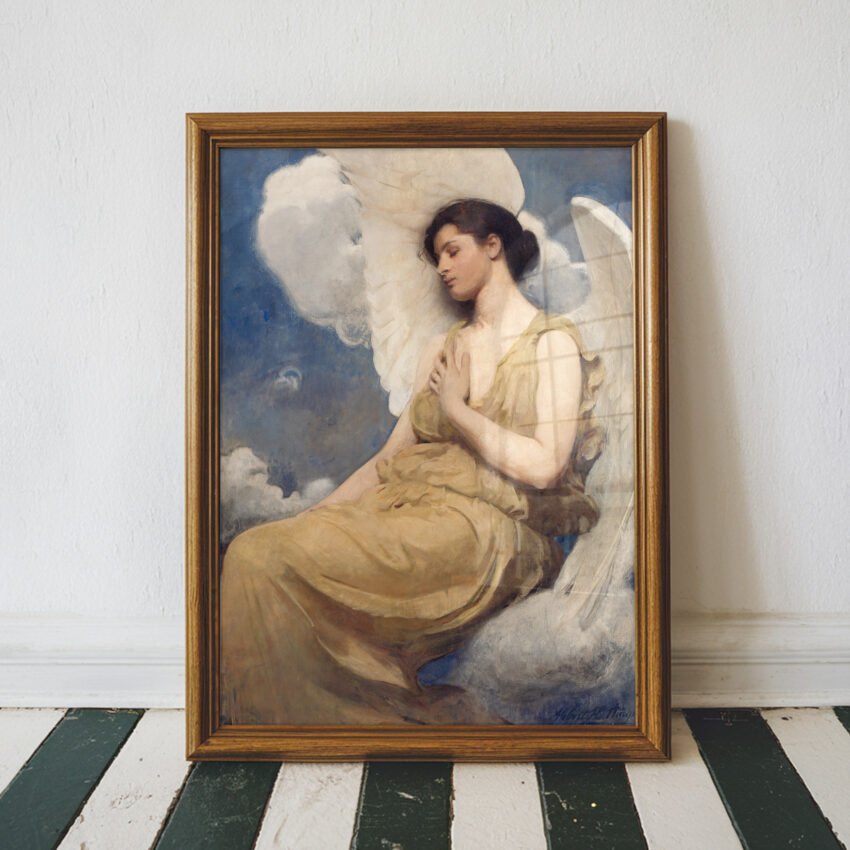 Winged Figure by Abbott Handerson Thayer - Image 2
