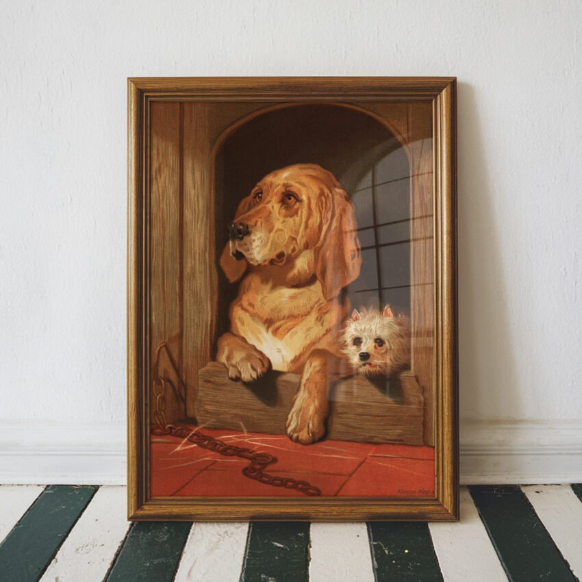 Dignity and Impudence by Sir Edwin Henry Landseer - Image 4