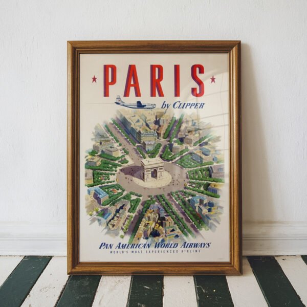 Paris Travel Poster
