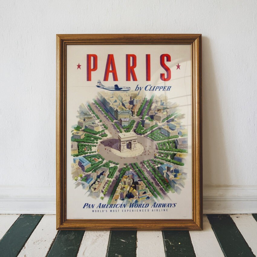 Paris Travel Poster