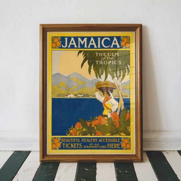 Jamaica Travel Poster