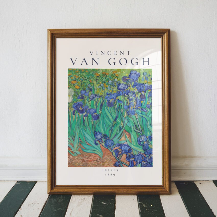 Irises by Vincent van Gogh - Image 4