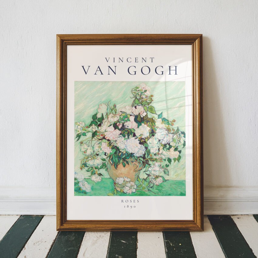 Roses by Vincent van Gogh - Image 4