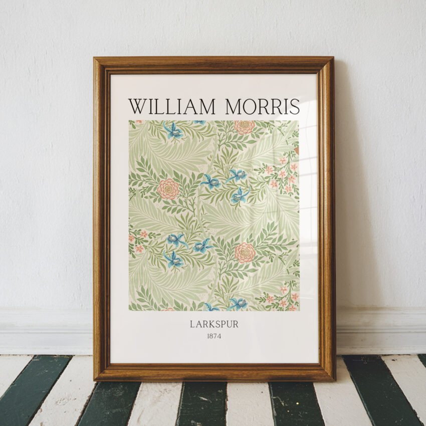 Larkspur by William Morris - Image 4
