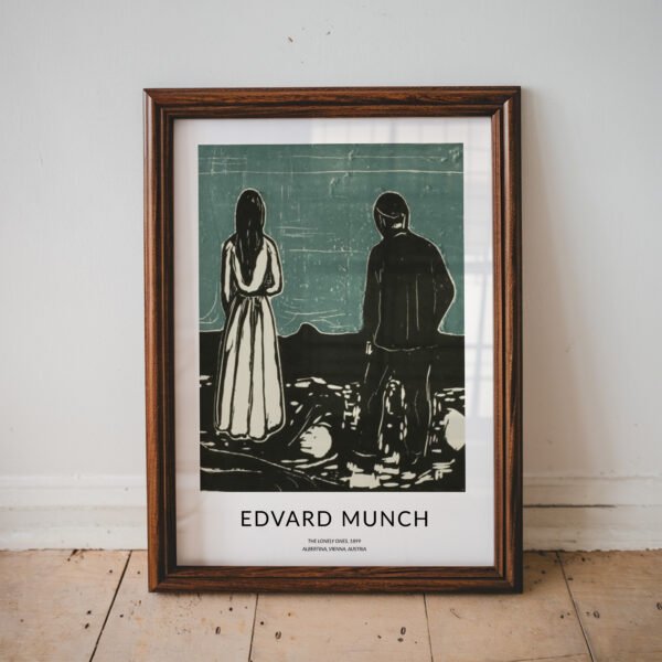 The Lonely Ones by Edvard Munch