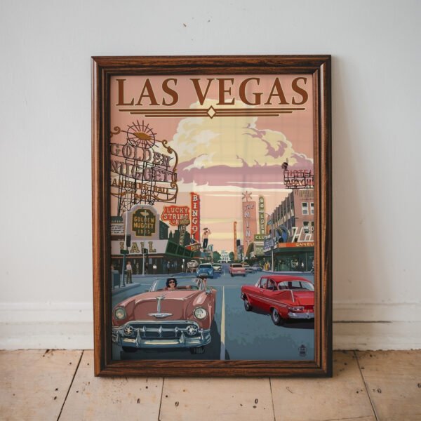 Las Vegas Travel Poster