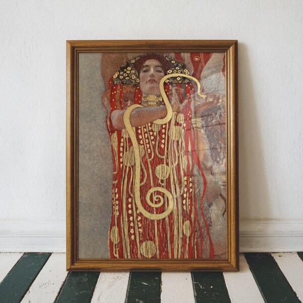 Hygieia by Gustav Klimt