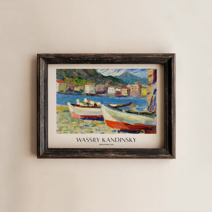 Rapallo Boats by Wassily Kandinsky - Image 2