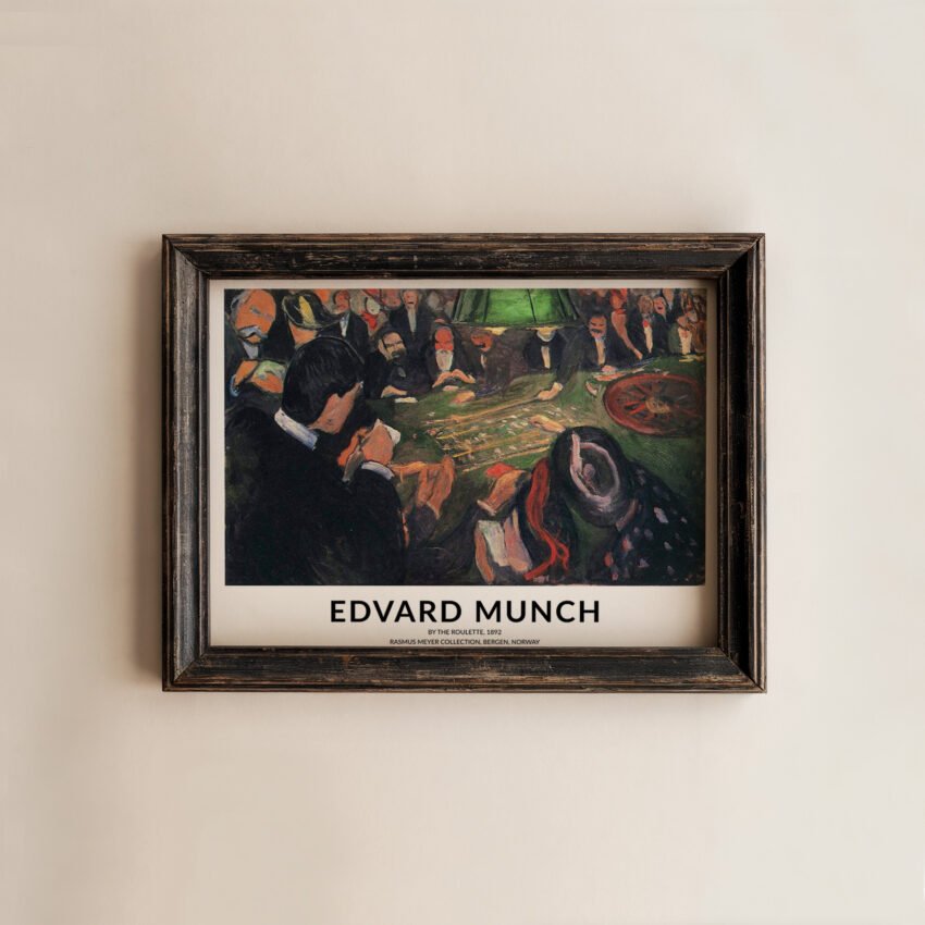 By the Roulette by Edvard Munch - Image 3