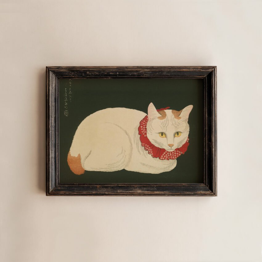 White Cat by Takahashi Shotei - Image 3