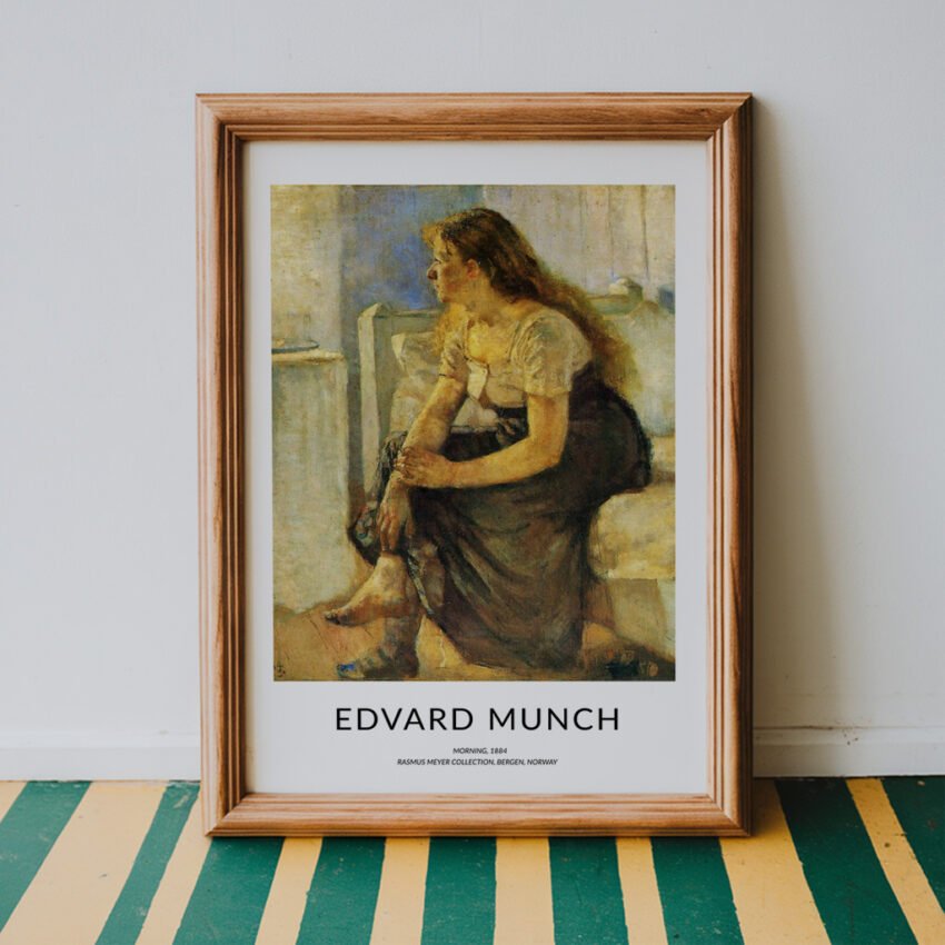 Morning by Edvard Munch - Image 6