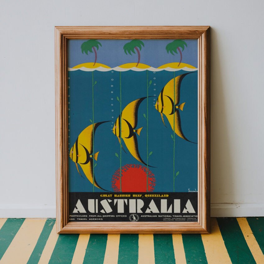 Australia Travel Poster - Image 3