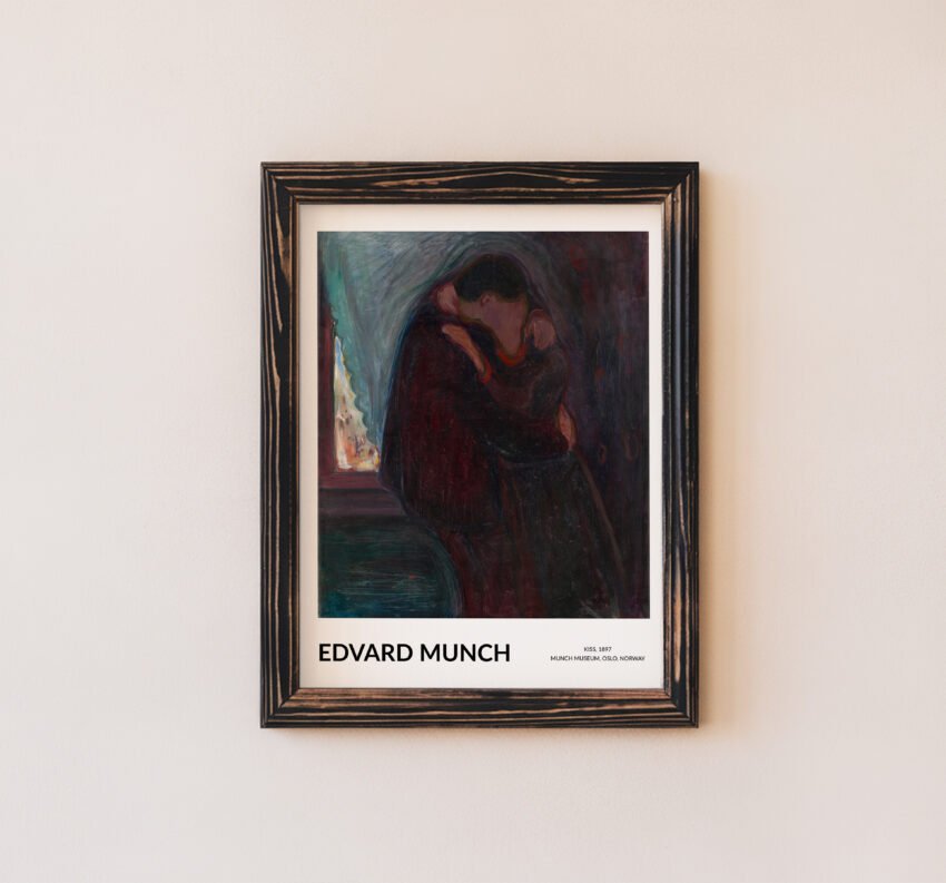 The Kiss by Edvard Munch - Image 4