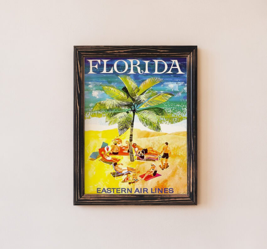 Florida Beach Travel Poster - Image 6