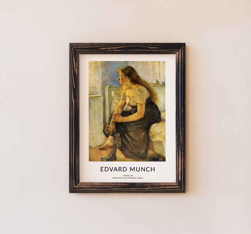 Morning by Edvard Munch - Image 7