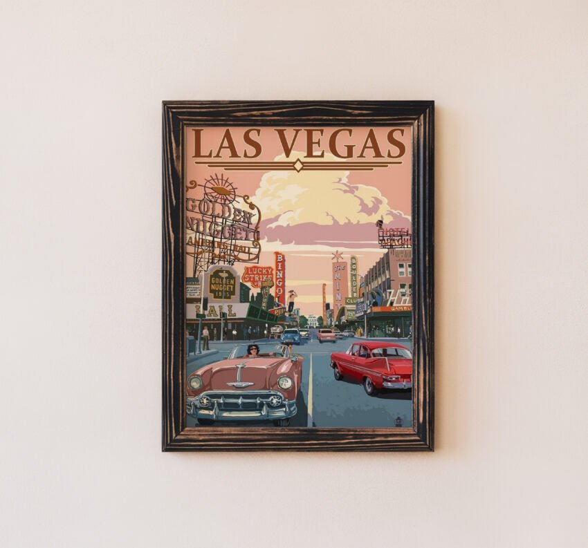 Las Vegas Travel Poster - Image 2
