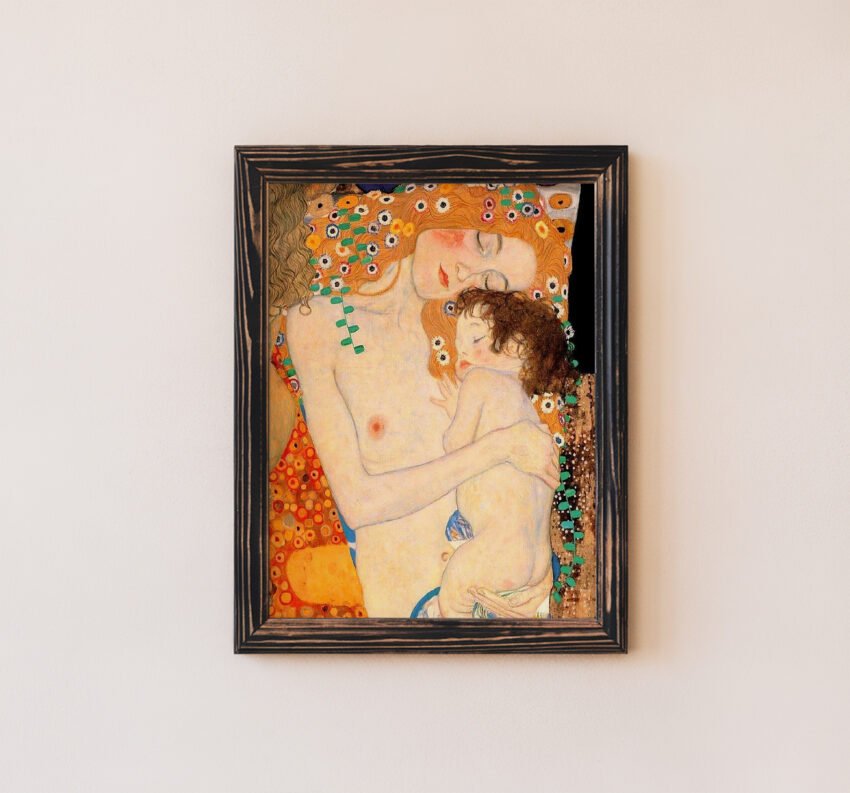 Mother and Child by Gustav Klimt - Image 4
