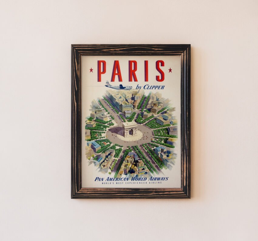 Paris Travel Poster - Image 5
