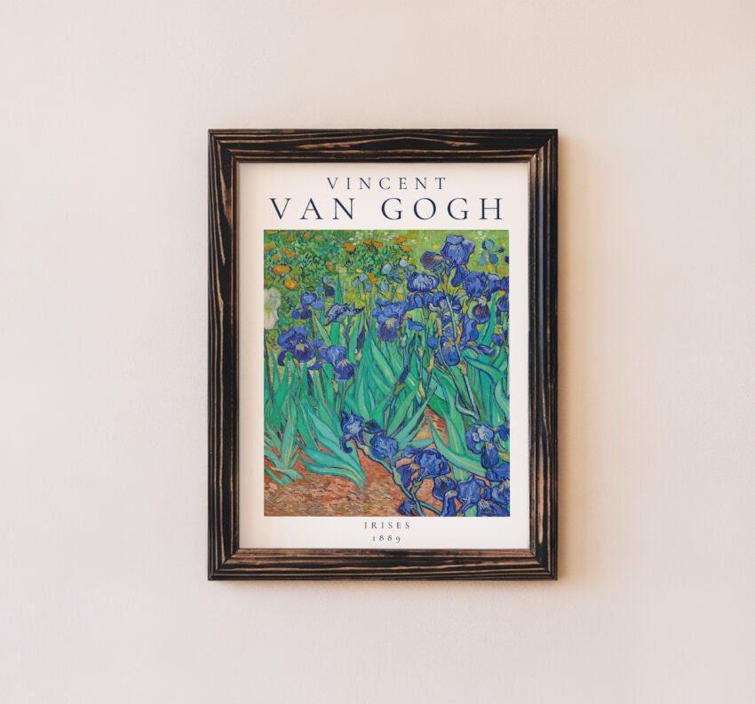 Irises by Vincent van Gogh - Image 5