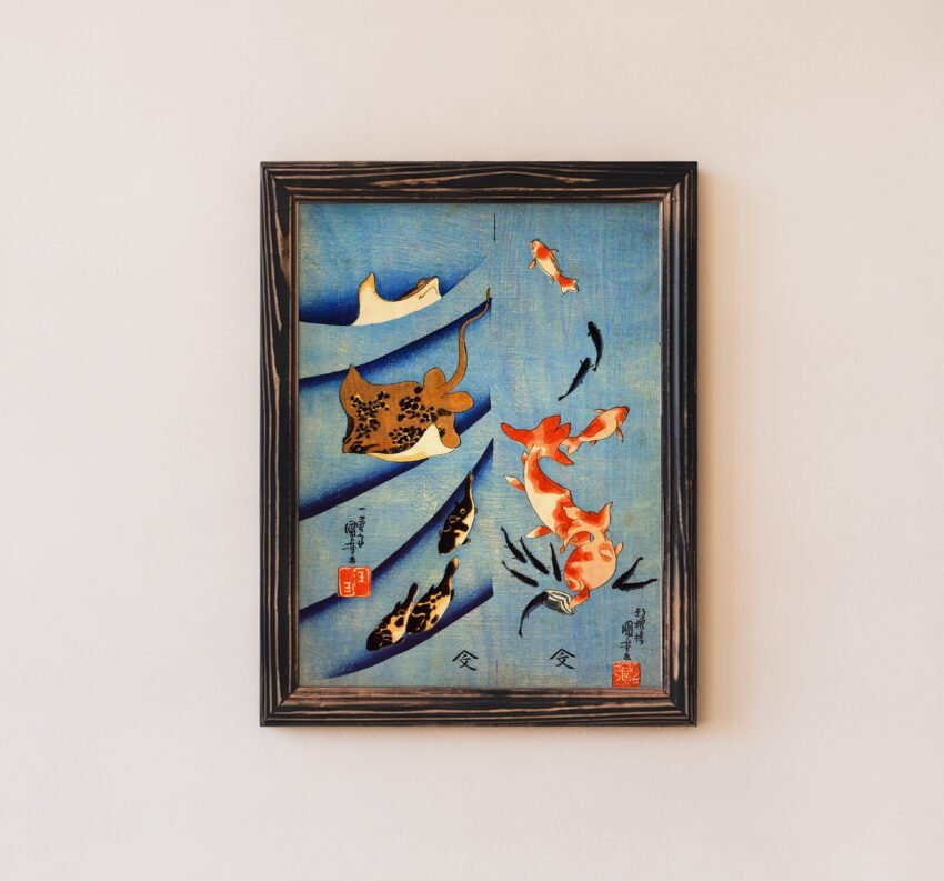 Stingrays by Utagawa Kuniyoshi - Image 4