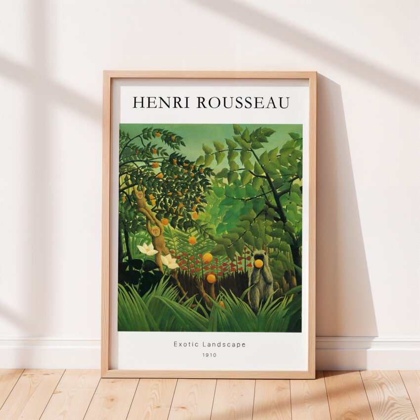 Exotic Landscape by Henri Rousseau - Image 3