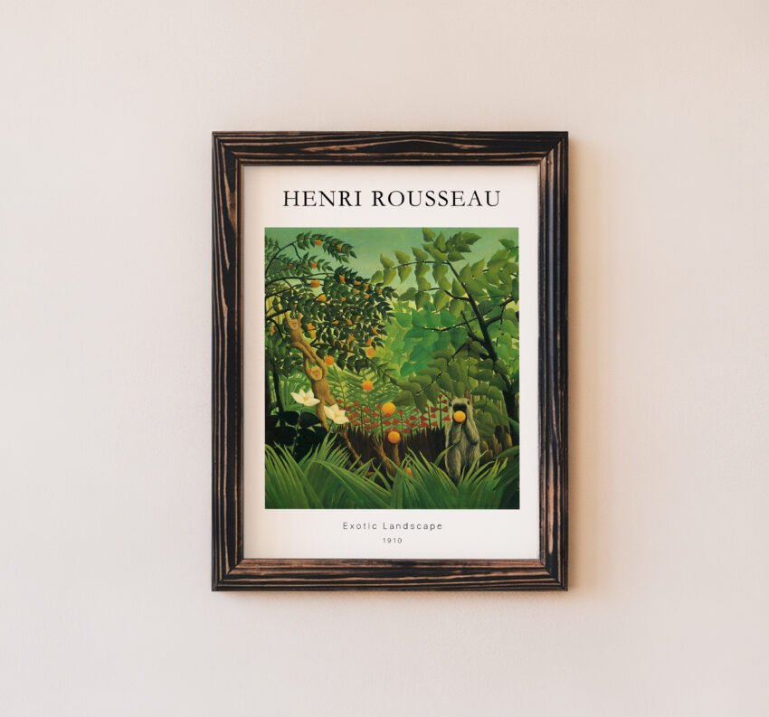 Exotic Landscape by Henri Rousseau - Image 6