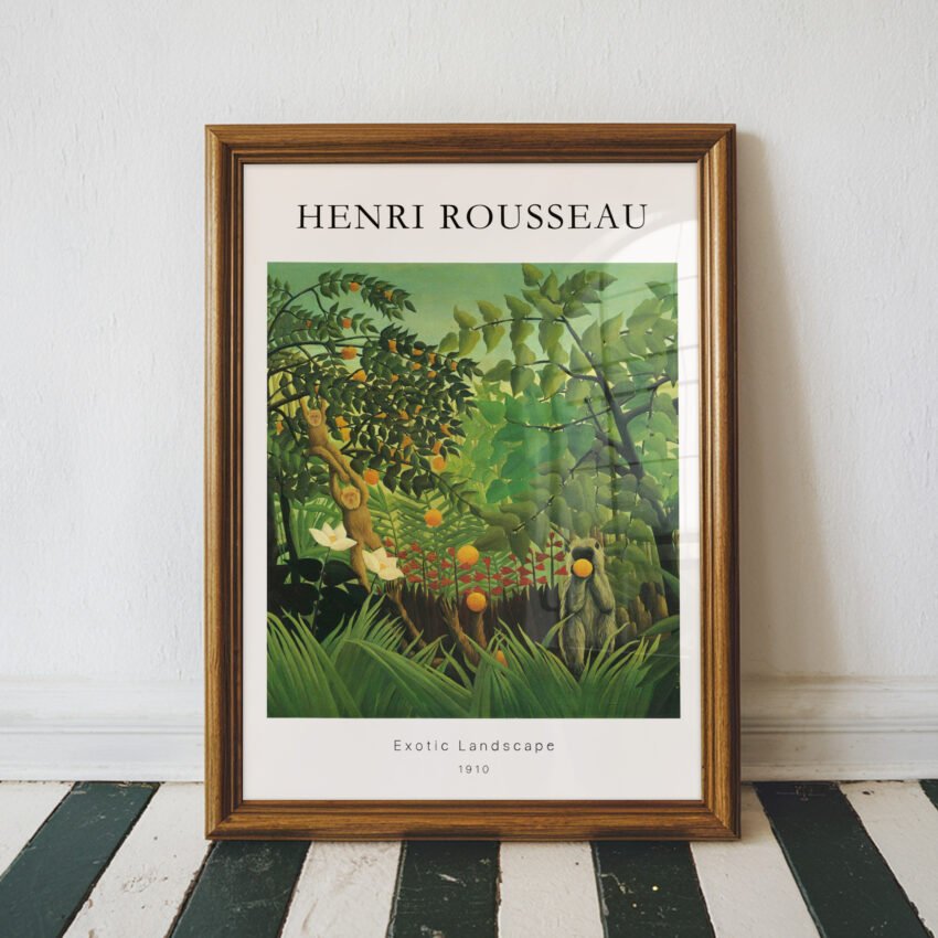 Exotic Landscape by Henri Rousseau - Image 5