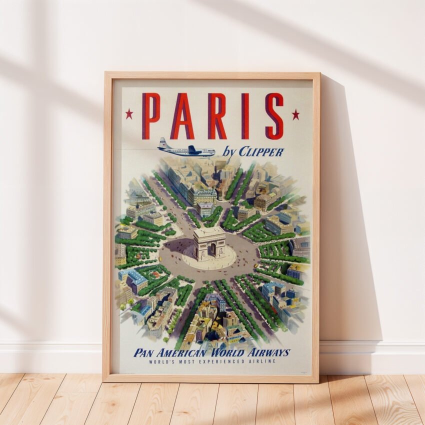 Paris Travel Poster - Image 2
