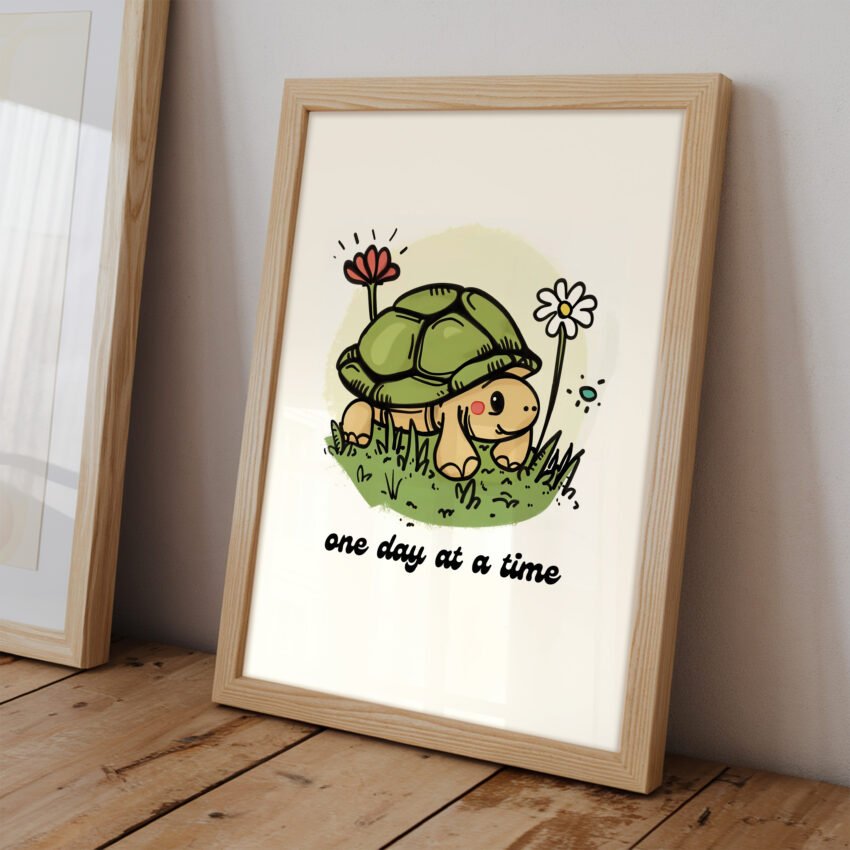 One Day At A Time Turtle - Image 2