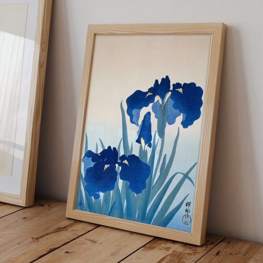 Iris Flowers by Ohara Koson - Image 2