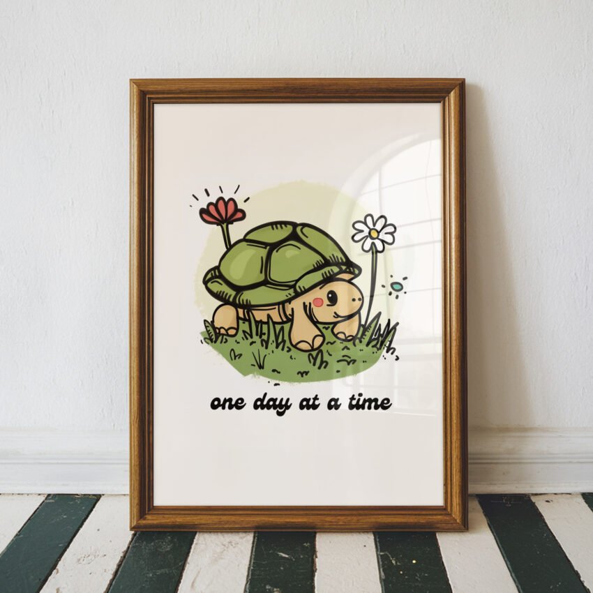 One Day At A Time Turtle - Image 4