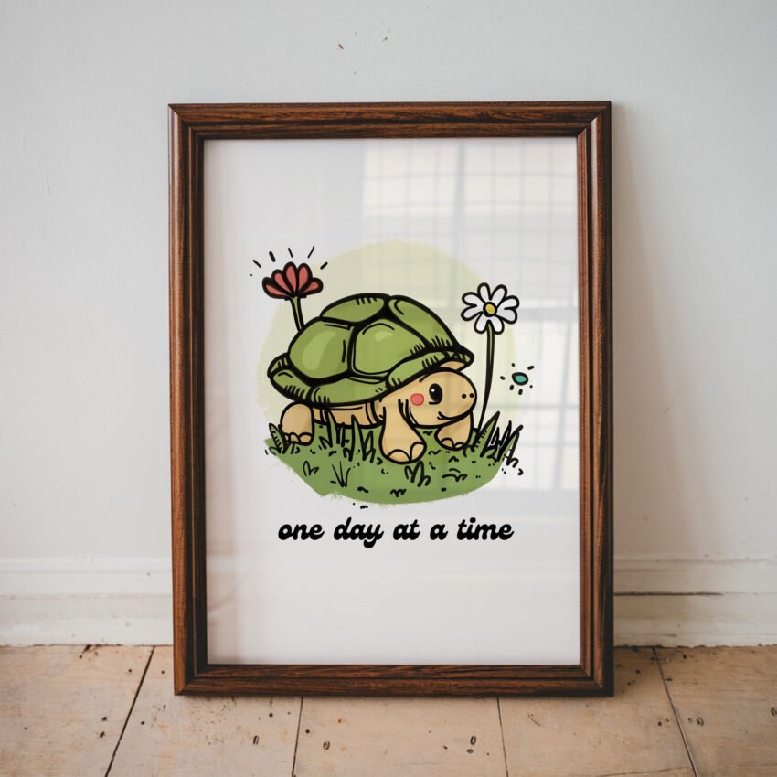 One Day At A Time Turtle - Image 3