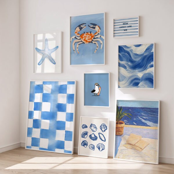 Coastal Gallery Wall