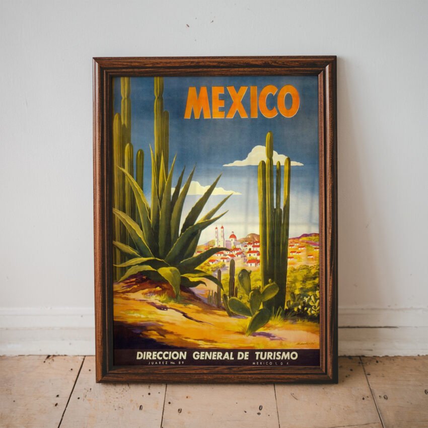 Mexico Travel Poster