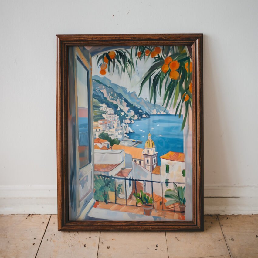 Amalfi Coast From The Window - Image 3