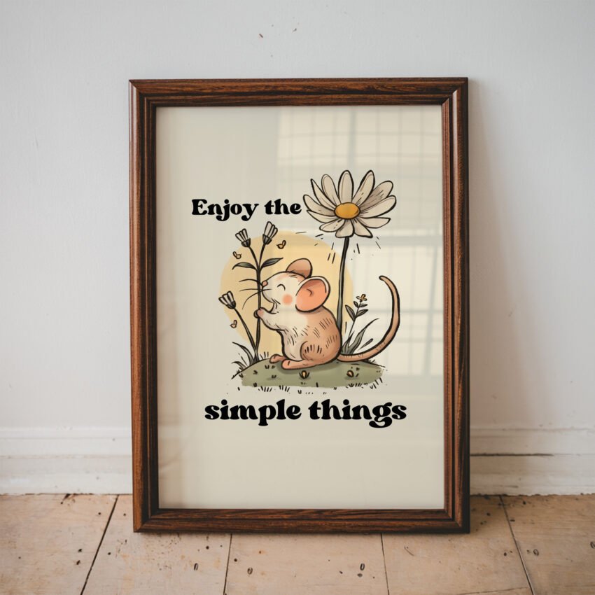 Enjoy The Simple Things Mouse - Image 3