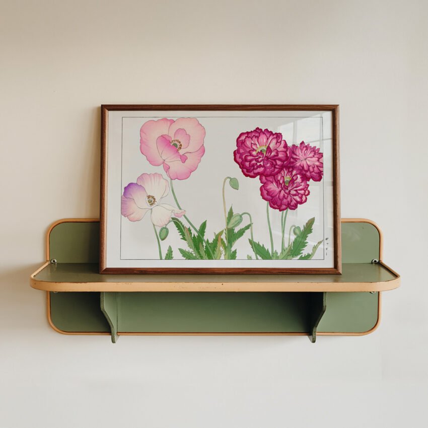 Poppy Flowers by Tanigami Kônan - Image 3