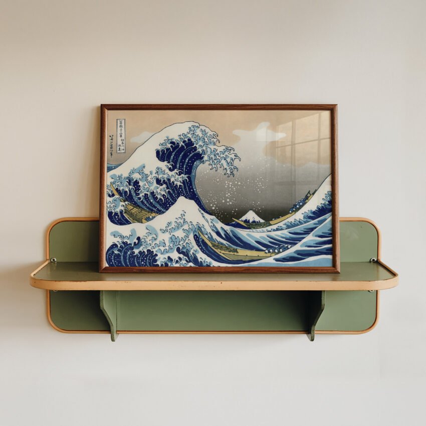 The Great Wave off Kanagawa by Katsushika Hokusai - Image 2